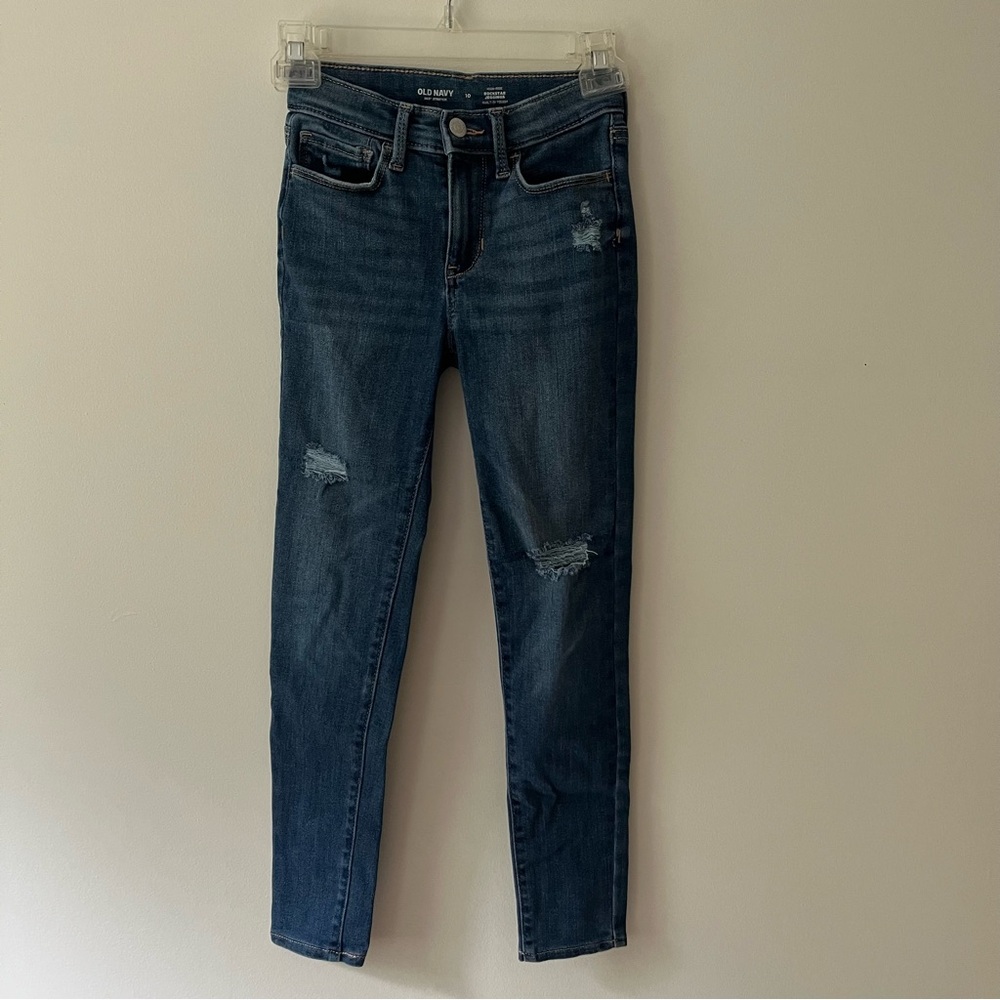 Girls Old Navy Rockstar Jegging Jeans 10